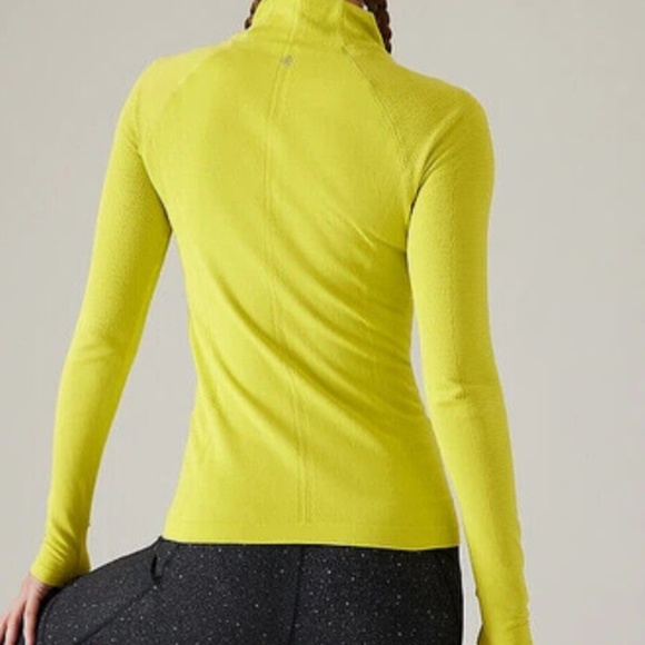 Women's Lime Green Long Sleeve Top - Picture 2 of 10